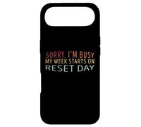 Sorry My Week Starts On Reset Day Case for iPhone Air