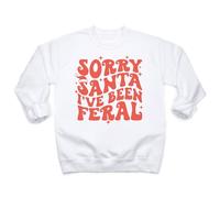 Sorry Santa I've Been Feral - Red Design - Baby & Kids - All Styles & Sizes
