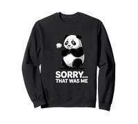 Sorry That Was Me Panda Funny Fart Joke Humor Sweatshirt