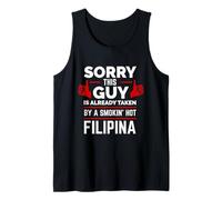 Sorry This Guy is Taken by a Hot Filipina The Philippines Tank Top