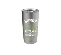 Sorry, This Guy is Taken by a Smart & Sexy Programmer Stainless Steel Insulated Tumbler