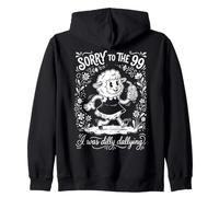 Sorry To The 99 I Was Dilly Dallying Sheep Funny Christian Zip Hoodie