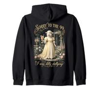 Sorry To The 99 I Was Dilly Dallying Sheep Funny Christian Zip Hoodie
