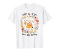 Sorry to the 99 I was Dilly Dallying Value Graphic T-Shirt, Men, White, M