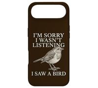 Sorry Wasn't Listening I Saw A Bird Funny Birdwatcher Case for iPhone Air