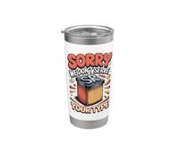 Sorry We Don't Serve Your Type Graphic Design Typography Stainless Steel Insulated Tumbler
