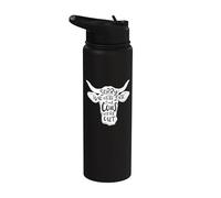 Sorry We’re Late the Cows were Out Stainless Steel Insulated Water Bottle
