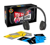 Sorry What Game, Uncensored Lip Reading Party Games for Adults, Based On The Video Trend Headphone Challenge, 2+ Players Interactive Funny Phrase Combos, Card Games for Ages 18+ Adults & Friends