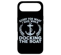 Sorry What I Said Docking Boat Captain Boater Summer Boating Case for iPhone Air