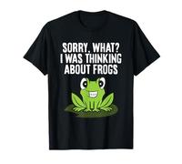 Sorry What I was Thinking About Frogs T-Shirt