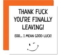 Sorry Your Good Luck In Your New Job Card