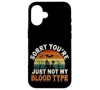 Sorry You're Just Not My Blood Type Halloween Nurse |-- Case for iPhone 16