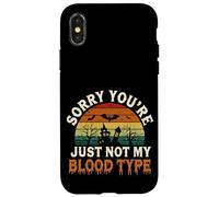 Sorry You're Just Not My Blood Type Halloween Nurse |-- Case for iPhone X/XS
