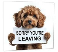 Sorry You're Leaving Card - Cute Dog Colleagues Leaving Card You Will be Missed