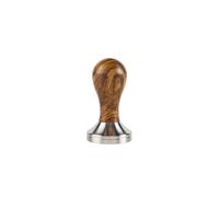 SORSO Barista tamper, stainless steel, with a wooden handle, 51 mm - Brown