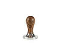 SORSO Barista tamper, stainless steel, with a wooden handle, 58 mm - Brown