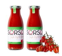 SORSO Tomato Gazpacho | Fresh Chilled Spanish Soup | Vegan, Gluten-Free, 100% Natural | Ready to Drink or Heat | Premium Tomato Recipe | UK Made