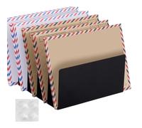 Sortero File - 15.5x15.5x7.5cm Desktop Organizer | Five Metal Desktop File Organizer Compartment | Versatile Tier Organization For Living Room