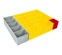 Sortimo iB 72 Tray 15-Piece with Dividers A3 B3 I3 Boxes 6000010086