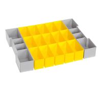 Sortimo LB 102 Tray 23-piece Set for L-BOXX 102 Grey & Yellow
