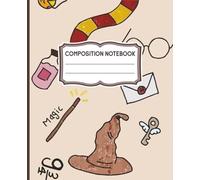 Sorting Hat Magic Composition Notebook: 7.5 × 9.25 Inch | 100 College-Ruled Pages | Cozy Wizarding Essentials Cover | Perfect for School, Journaling & Creative Writing