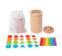 Sorting Toys - Educational Early Learning Developmental Toy - Preschool Color Perception Game - for Classroom Home Travel Kids Boys Girls Birthday Christmas