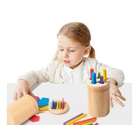 Sorting Toys,Educational Wooden Sticks - Wooden Color Sensory Toys,for Kids Girls Ages 2+ Recognition Preschool Christmas Birthday