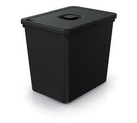 Sorting Waste Bin Recycling Segregation Stackable Lidded Handle Wall mounted