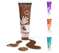 Sortnic 75ml Brown Baby Hand and Footprint Ink Kit, Baby Handprint Footprint Paint, Dog Cat Paw Print Kit, Washable, Non Toxic Acid-Free, Safe Gentle for New Mom Gifts DIY Father's Day, Mother's Day