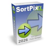 SortPix XL (2026) - Photo management software to sort photos, find photos and duplicate photo cleaner - easy photo managing software for PC