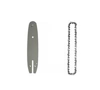 SORTZ 4/6/8/10 Inch 1/4 Chainsaw Chain GuidePortable Electric Saw Mini Chainsaw Logging Saw Blade Pruning Chain Saw Chain Accessories (Color : /, Size : 8-inch Set1(Big))