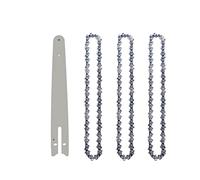 SORTZ 4 6 8 Inch Chain Guide for Electric Chainsaw 1/4''P Replacement Mini Pruning Chain Saw Parts Guide Plate Power Tools Accessories (Color : A, Size : 8 INCH 4PCS)