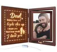 soruney Dad Light Up Photo Frame Gifts from Daughter Son