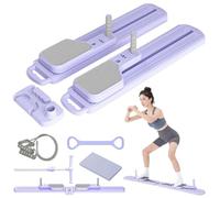 Sorva Pilates, Pelvic Floor Muscle Trainer, Anti-Slip and Quiet Design, Save Space, Adjustable Detachable Ab Trainer Machine for Women (B-SET)