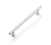 SORWDUERM Brushed Nickel Cabinet Pulls 2 Pack 160mm Hole Center Kitchen Cupboard Handles Decorative Kitchen Drawer Dresser Cupboard Bathroom Vanity Cabinet Hardware Rhombus