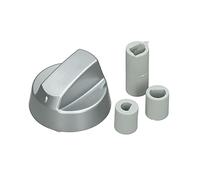 SOS Accessoire 21823 Universal Rotating Knob Diameter 42 mm + 3 End Caps for Oven Cooker