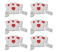 SOS Accessoire 6 Boxes of 4 Synthetic Dust Bags FJM Compatible for SOS Vacuum Cleaner Accessory 9917710