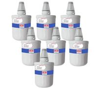 SOS Accessoire Aquapure/APP100 Water Filters for Samsung 484000000513, DA29-00003G Fridge Freezer Pack of 7