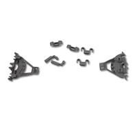 SOS Accessoire Lower basket mounting bearings for Dishwasher 00428344, 00418499 BALAY, BOSCH, CONSTRUCTA, GAGGENAU, NEFF, SIEMENS, VIVA
