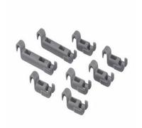SOS Accessoire Lower Basket Rack Clips (8pcs) for Dishwasher 00611472 BALAY, BLAUPUNKT, BOSCH, GAGGENAU, GORENJE, KUEPPERSBUSCH, NEF
