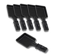 SOS Accessoire Non Stick Raclette Pans | Set of 1 to 12 | Mini Square Squeegee | Compatible with Tefal Raclette | Ergonomic Design and Easy to Clean
