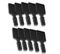 SOS Accessoire Non Stick Raclette Pans | Set of 1 to 12 | Mini Square Squeegee | Compatible with Tefal Raclette | Ergonomic Design and Easy to Clean