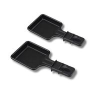 SOS Accessoire Non Stick Raclette Pans | Set of 1 to 12 | Mini Square Squeegee | Compatible with Tefal Raclette | Ergonomic Design and Easy to Clean
