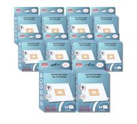 SOS Accessoire Pack of 10 Boxes of 5 Bags with 1 Pre Filter Cut/Compact/GO/Force for Nilfisk 78602600, 22422400 Vacuum Cleaner