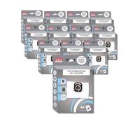SOS Accessoire Pack of 12 Boxes of 4 Bags + 1 HYGIENE+ Filter for Tefal ZR200520 Vacuum Cleaner