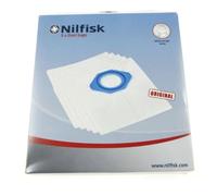 SOS Accessoire - Replacement - Box of 5 Nilfisk 107418500 Fibre Vacuum Cleaner Bags