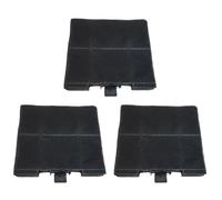 SOS Accessoire Set of 3 Carbon Filters 230 x 215 x 22 mm for Bosch Cooker Hood 00705431, 11049701