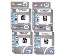 SOS Accessoire Set of 4 Boxes of 4 Bags + 1 HYGIENE+ Filter for Rowenta ZR200520 Vacuum Cleaner
