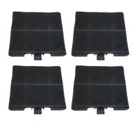 SOS Accessoire Set of 4 Carbon Filters 230 x 215 x 22 mm for Bosch Cooker Hood 00705431, 11049701