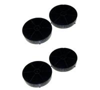 SOS Accessoire Set of Four Carbon Filters T57 175 x 45 mm for SOS Cooker Hood Accessory 4055171138, 208352146603